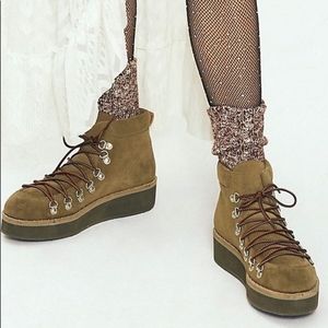 Free People Durango Platform Hiker Boots